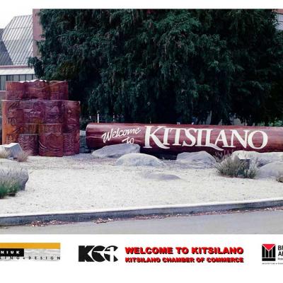 Welcome To Kitsilano Sculpture Artwork